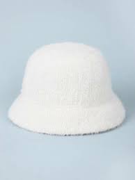 Affiliate Links New Year Solid Fluffy Bucket Hat Fluffy Bucket Hat Bucket Hat Fashion Hats