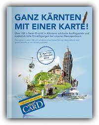 The kärnten card is the key to adventure, fun and lots of advantages. Karnten Card Ausflugsziele Und Urlaub In Karnten Osterreich