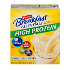 The smart consumer goes one step further before making the purchase. Save On Carnation Breakfast Essentials High Protein Drink Mix French Vanilla 8 Ct Order Online Delivery Stop Shop