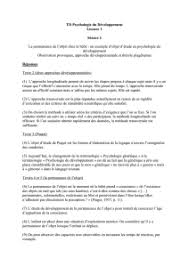 La licence est un diplôme universitaire de 1er cycle obtenu après trois ans d'études à partir du baccalauréat. L2s3 Psycho Du Developpementchap 2 Les Methodes