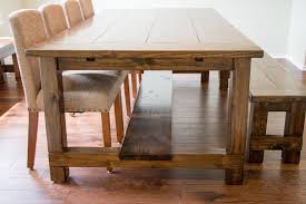 White dining room set with bench. Farm Style Dining Room Tables Country Farmhouse Decoratorist 56377