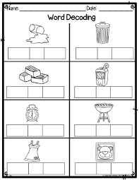 Consonant Blends Word Decoding Practice Assessment Worksheets For Lower Elementary Sp Blend Words Free Printable Math Worksheets Consonant Blends Worksheets