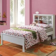 0920t Twin Bed Kids Furniture Los Angeles West Los Angeles Glendale Burbank Pasadena San Gabriel V Headboard With Shelves Dorm Room Styles Wood Twin Bed