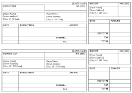 The categories include type of item, and if it is a cheque, where it is from such as a local bank or a state if the bank is not local. Bank Deposit Slip Pdf