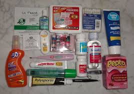 Emergency Family Travel Medical Kit For Toddlers And Kids Travel Medicine Kit Toddler Travel Medicine Kit