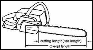 The first is by how to measure chainsaw bar length through the handle of the saw. How To Measure Chainsaw Bar And Chain Length Handyman Tips