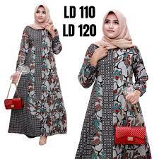Pola baju gamis terbaru, cara membuat pola baju gamis payung, pola baju brokat, pola baju pesta brokat, model gamis brokat kombinasi satin, cara membuat pola cape brokat, pola gamis potong pinggang, pola baju gamis syar i, pola gamis terbaru 2022, pola gamis sederhana, cara membuat pola baju gamis modern, berapa meter kain untuk membuat gamis brokat, Jual Model Gamis Batik Kombinasi Polos Terbaru Lazada Co Id