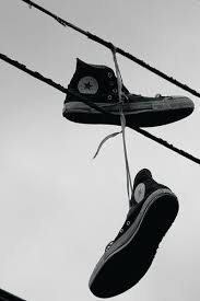 Shoe Tossing Why Juan Of Words Black And White Aesthetic Black And White Picture Wall Black And White Photo Wall