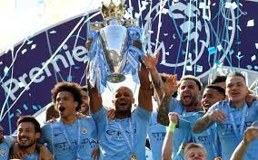 Manchester city have won a third premier league title in four years after closest challengers manchester united were beaten by leicester city. Manchester City Win Back To Back Premier League Titles After Surviving Early Brighton Scare