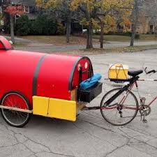 Derrick S Bicycle Camper Bike Camping Bike Trailer Bicycle Camping