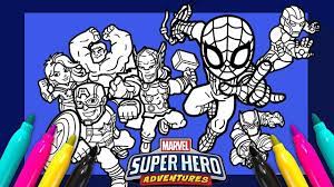 Seems like an incredible fight scene from. Marvel Avengers Coloring Page Super Hero Adventures Youtube