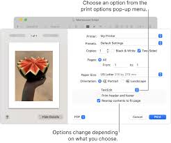 How do i create a custom paper size? Choose Advanced Print Settings On Mac Apple Support