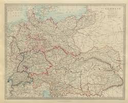 Zoomable.pdf maps of the world showing the outlines of major countries. Newly Unified Germany Austrian Empire General Map Hungary Sduk 1874