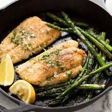 Dip the fillet in flour. Lemon Thyme Pan Seared Perch Greenstar