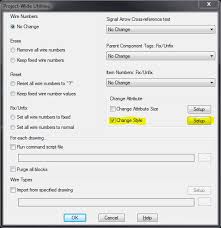 Change Text Style Of Schematics - Autocad Electrical