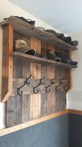 Matching Pallet Board Coat Rack Rustic Decor Livingroom Diy Pallet Furniture Wooden Pallet Projects Pallet Diy