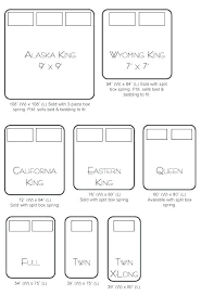 box spring size chart cockos co