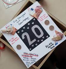 20ter Geburtstag Ribba Bilderrahmen Gestalten 20 Geburtstag Geschenk Geburtstagsgeschenke Diy Geburtstag
