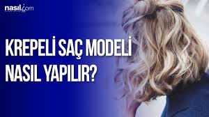 Bunuda tek başıa kullanamassın.zor felan değil imkansız.xd. Krepeli Yarim Toplu Sac Modeli Nasil Yapilir Bakim Guzellik Nasil Com Youtube