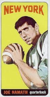 We have almost everything on ebay. Top Joe Namath Football Cards Vintage Cards Rookie Cards