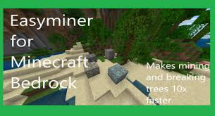 Terrorfox1234 has gone back to his chill out game of choice and found a mod that will really appeal to those of you who have played modded minecraft, sirsalami has a mod that now enables the use of shields to block those heavy attacks and i have found my perfect red rocket settlement mod. Easyminer Addon Mod Minecraft Pe 1 12 0 14 1 12 0 Multimine Ores