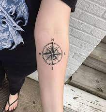 110 Best Compass Tattoo Designs Ideas And Images Piercings Models Compass Tattoo Simple Compass Tattoo Sleeve Tattoos