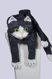 Diy*kinderschal* schal katze*stricken*scarf knitting*cat scarf knitting*szal kot*tutorial handarbeit. Tuxedo Cat Knitting Scarf Pattern Pdf File Instant Download Animal Knitting Toys Scarf Gift Idea Cat Scarf Pattern Scarf Knitting Patterns Knitted Cat