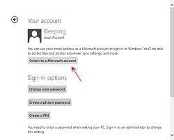 How to switch microsoft accounts. How To Switch Between Local And Microsoft Accounts In Windows 8