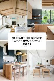 Check out our picks for the best when deciding between bedroom paint colors, it can be difficult to envision exactly how the color scheme will work creamy colors pair well with light wood furniture and flooring, giving the room an airy feel. 34 Beautiful Blonde Wood Home Decor Ideas Digsdigs
