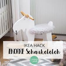 Ikea Ekorre Hack Neues Outfit Fur Den Schaukelelch Limmaland Blog Ikea Diy Ikea Ikea Schaukel