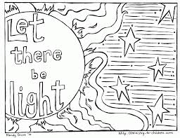 Sun and moon coloring pages. Creation Coloring Pages God Made The Sun Moon And Stars Coloring Home
