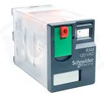 RXM4AB2B7 Schneider Electric Mini Plug-In Relay 4 C/O, 24VAC, 250V, 6A