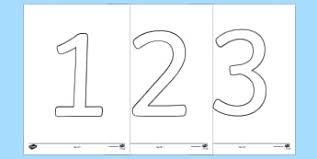Choose a number 0 coloring page. Age 1 To 10 Big Numbers Colouring Pages Teacher Made