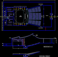 Porte soffietto lecce nocco materie. Auditorium Dwg Block For Autocad Designs Cad