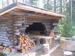 Laavu A Traditional Finnish Shelter Any Passerby May Use Will Build My Own One Day Blockhaus Bauen Sommerhaus Shelter
