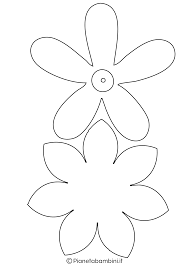 Visualizza altre idee su ritagli, sagome, stampe. 81 Sagome Di Fiori Da Colorare E Ritagliare Per Bambini Pianetabambini It Fiori Da Stampare Fiori Sagome