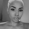 Straight short bleach blonde hair for women. 1
