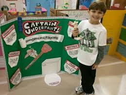 Reading Fair Project 2nd Grade 1st Place Captain Underpants Attack Of The Talking Toilets Reading Projects Reading Fair Book Report Projects