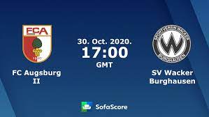 Fc augsburg muss für lange zeit auf sein talent kilian jakob verzichten. Fc Augsburg Ii Sv Wacker Burghausen Live Score Video Stream And H2h Results Sofascore