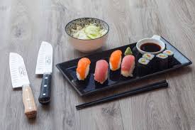 Jean Dubost Sushis Couteaux Santoku Jean Dubost Pradel 100 Fabriques A Thiers France Cuisine Gourmandise Thiers