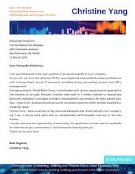Accounts Payable Cover Letter Samples Templates Pdf Word 2021 Accounts Payable Cover Letters Rb