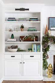 Wood grey kitchen images cabinets on either side of mantel christmas. Living Room Christmas Mantel Decor Ideas And Inspiration