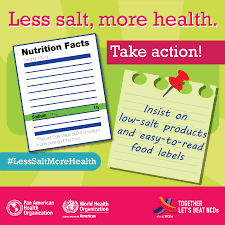 Salt Info4 Eng Reading Food Labels American Health Awareness