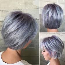 Having short hair creates the appearance of thicker hair and there are many types of hairstyles to choose from. 25 Genius Short Hairstyle For 2020 With Comparison Silver Hair Color Grey Hair Color Silver Silver Grey Hair