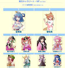 東方]抜けるキャラソート : 破廉恥な東方まとめ