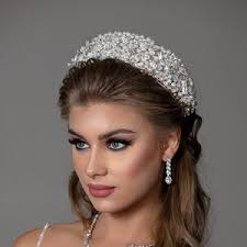 Wedding Crowns for Women, Charming Bridal Crown for Your Gorgeous Weddings,  Silver Tiara, Crystal Crown, Queen Crown, Elegant Crown