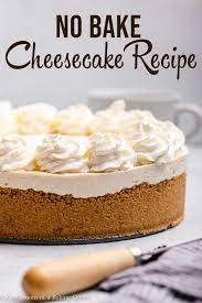 No Bake Cheesecake Step By Step Photos Confessions Of A Baking Queen Recipe Cheesecake Recipes Desserts Baking