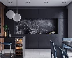 Keep your kitchen cabinets up to date with a modern makeover. Will Your Small Kitchen Work With Black Cabinets Ksi Cuisine Solutions