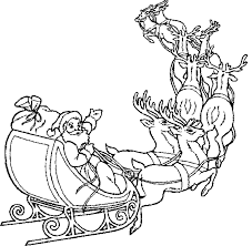 Click link for free download hd images #coloringpages #coloringbook #kidscoloringpages #horsecoloringpages #adultscoloringpages #animalscoloringpages. Santa Sleigh Coloring Pages Coloring Home