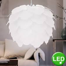 Wie gestaltet man eine romantische beleuchtung im schlafzimmer? Etc Shop Hangeleuchte Led 7 Watt Hangeleuchte Stahl Weiss Beleuchtung Pendellampe Schlafzimmer Lampe Diele Online Kaufen Otto